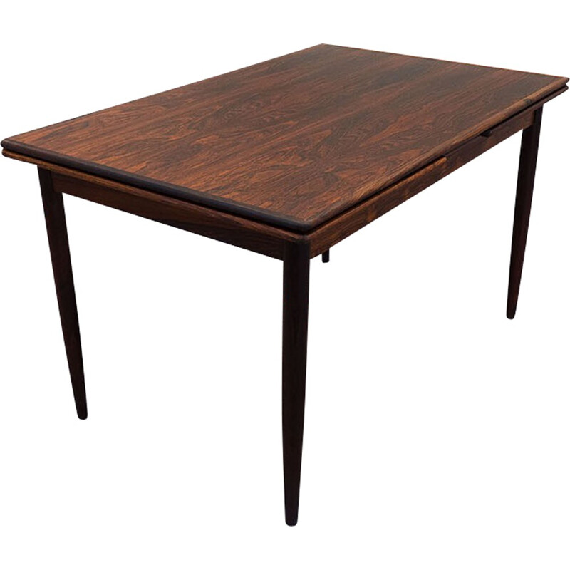 Extendable rosewood dining table - 1960s