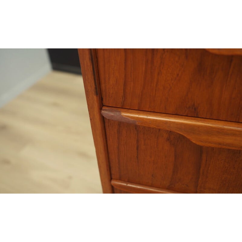 Vintage chest of drawers teak Scandinavian 1970s