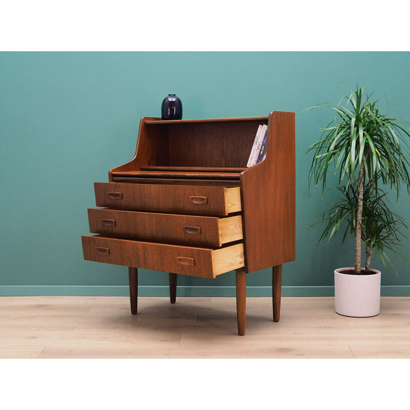 Vintage teak secretary, Hanbjerg AS Danish 1960s