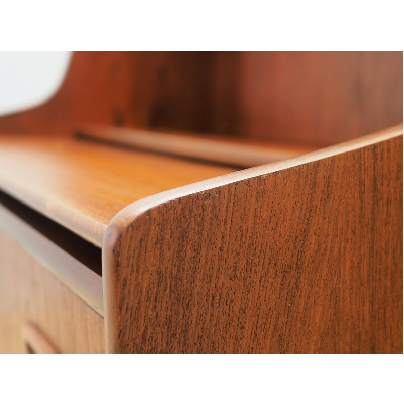 Vintage teak secretary, Hanbjerg AS Danish 1960s