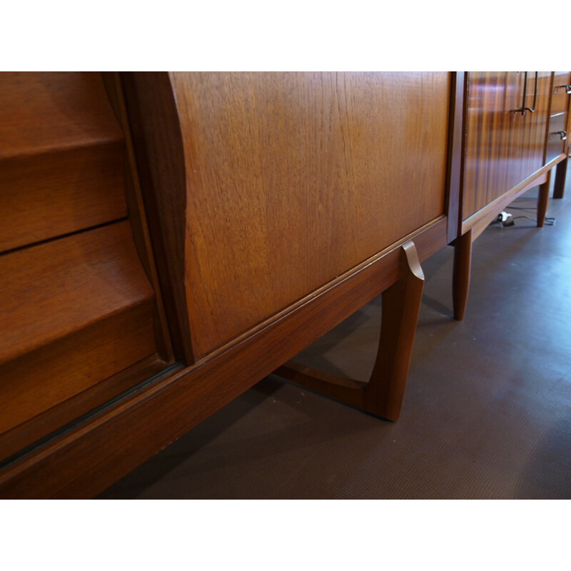 Scandinavian teak sideboard - 1960s