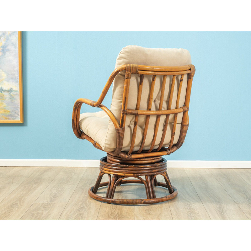 Vintage bamboe fauteuil 1960