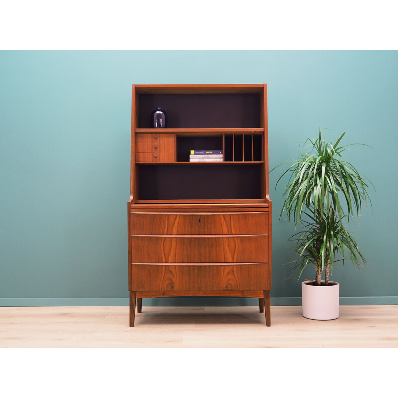 Vintage Secretaire teak, Danish 1970s