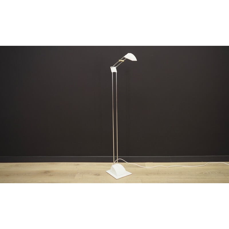 Scandinavische vintage metalen vloerlamp, 1970