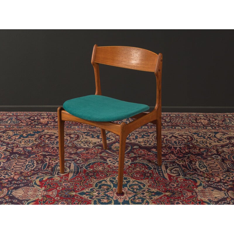 4 Vintage dining room chairs O.D. Møbler 1960s