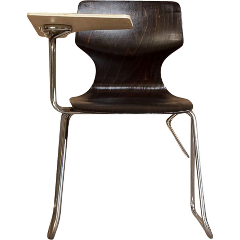 Vintage chair Flöttoto Pagholz, Adam Stegner, schoolboy, Pagwood 1960