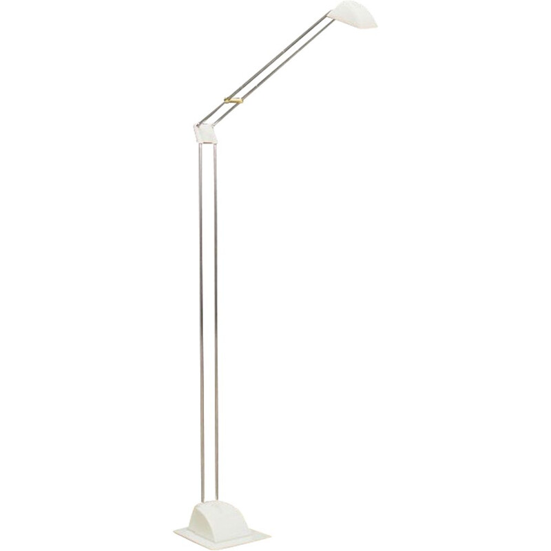 Scandinavian vintage metal floor lamp, 1970