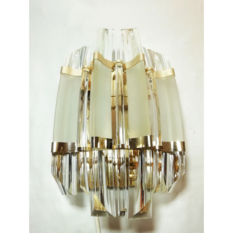 Vintage Paolo Venini wall lamp 1970s