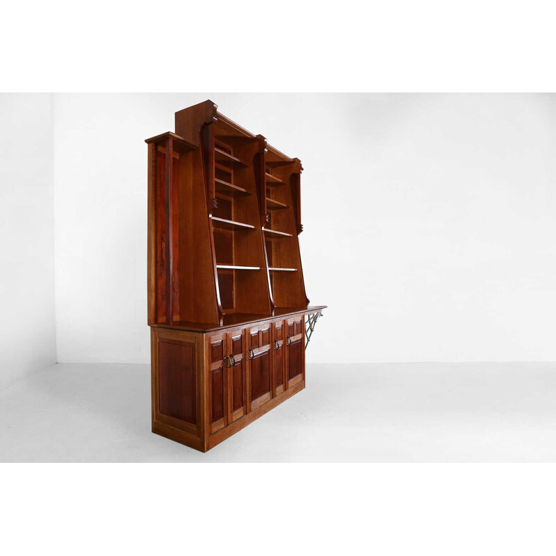 Vintage Art Deco bookcase, 1920