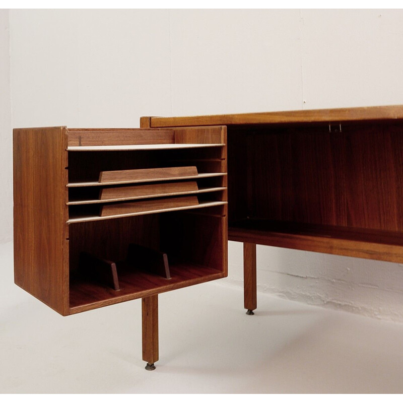 Vintage small desk Jens Risom Denmark 1960s