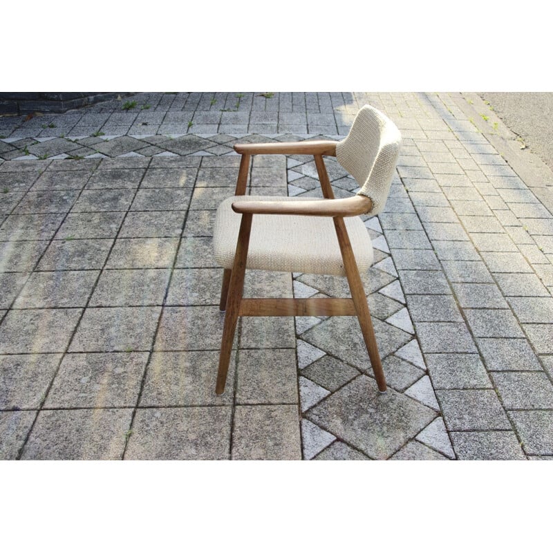 Vintage office armchair by Erik Kierkegaard 1960