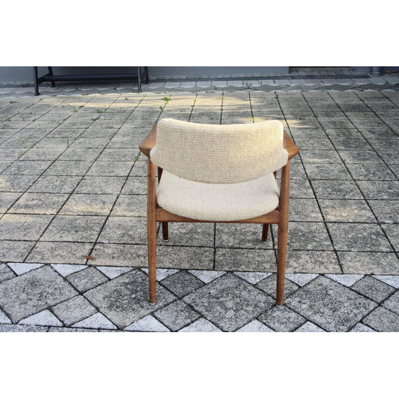 Vintage office armchair by Erik Kierkegaard 1960