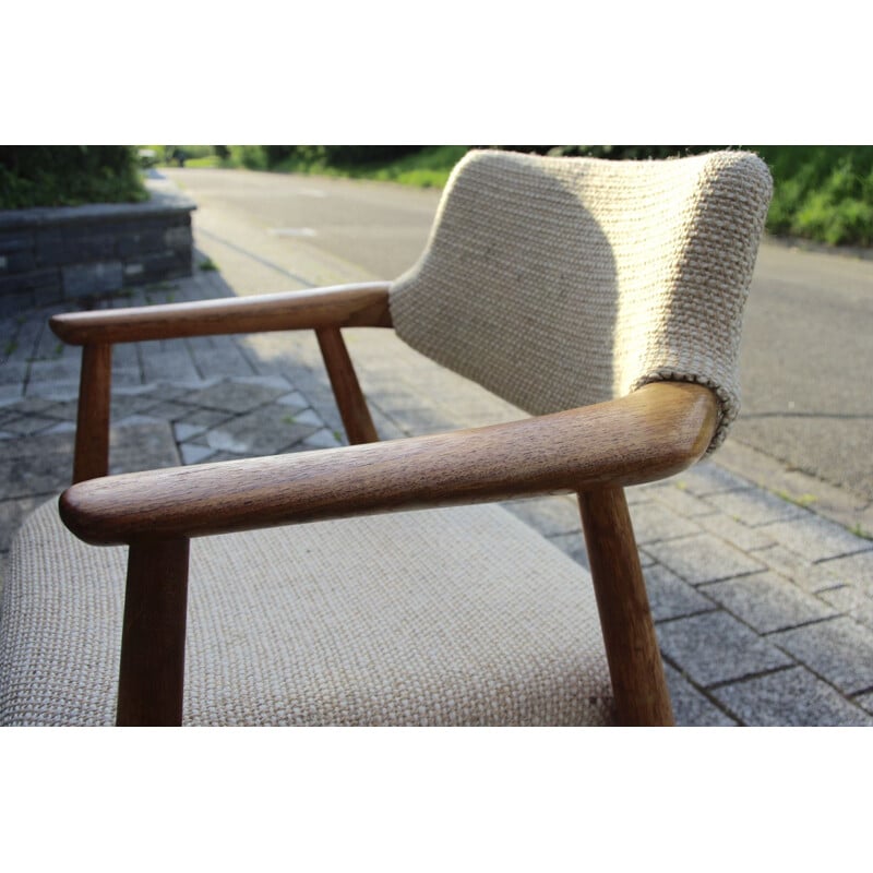 Vintage office armchair by Erik Kierkegaard 1960