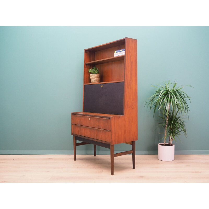 Vintage Danish teak secretary 1970