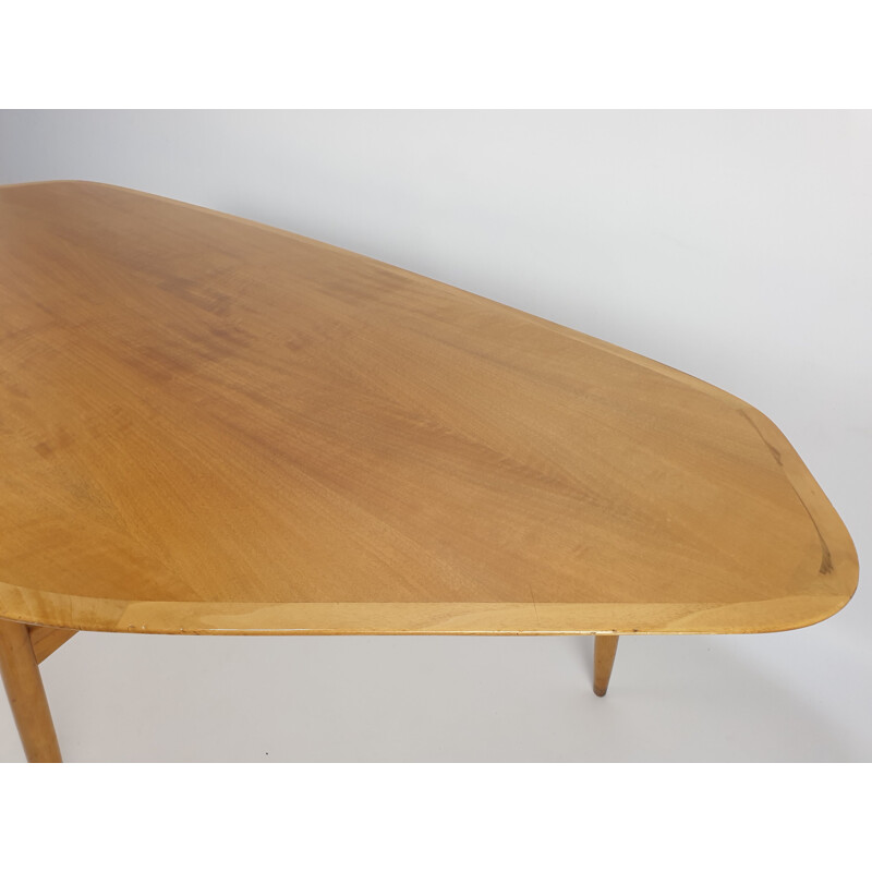 Table basse vintage en teck suédois par Svante Skogh 1950