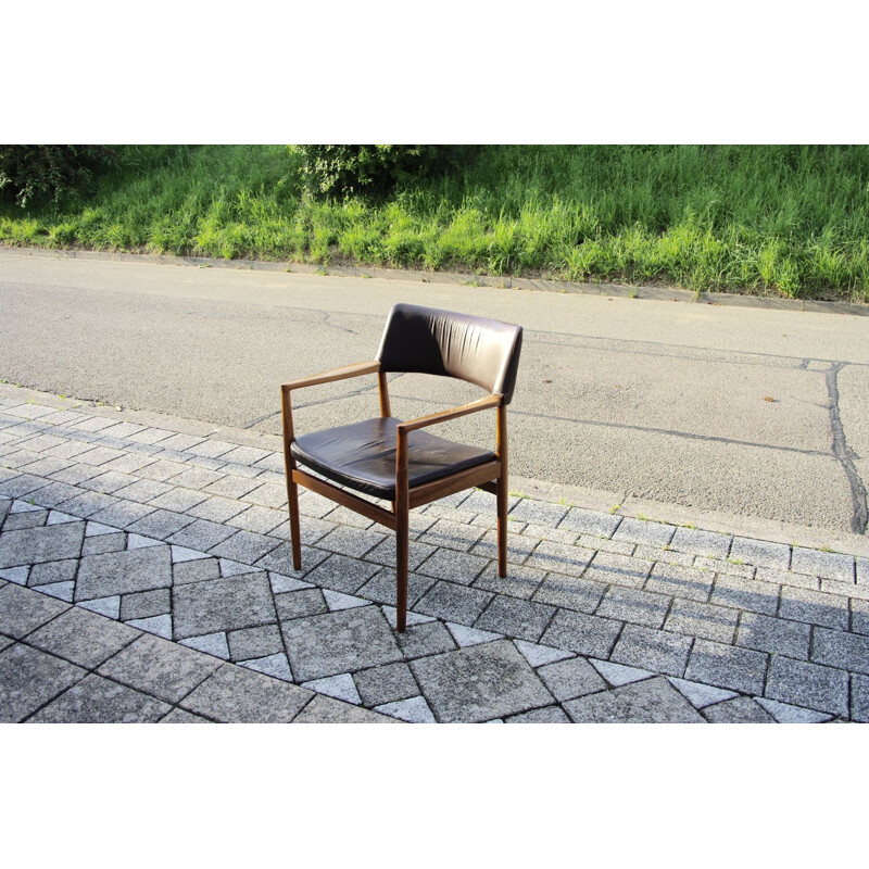 Vintage armchair in Erik Worts rosewoodpar 1960s