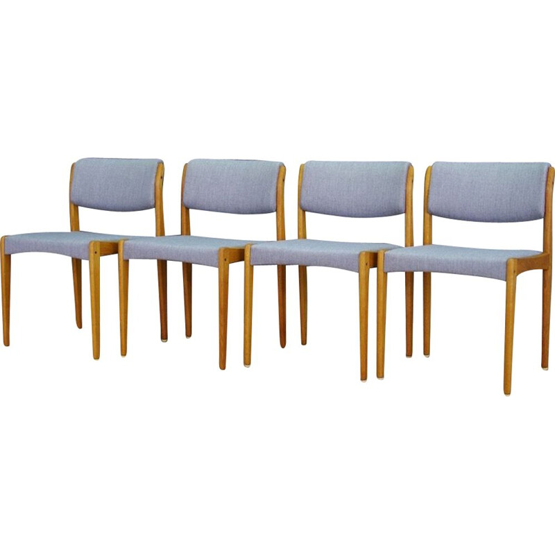 Set of 4 vintage H. W. Klein Chairs Danish Bramin 1960s