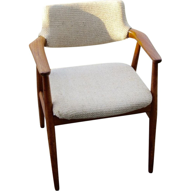 Vintage office armchair by Erik Kierkegaard 1960