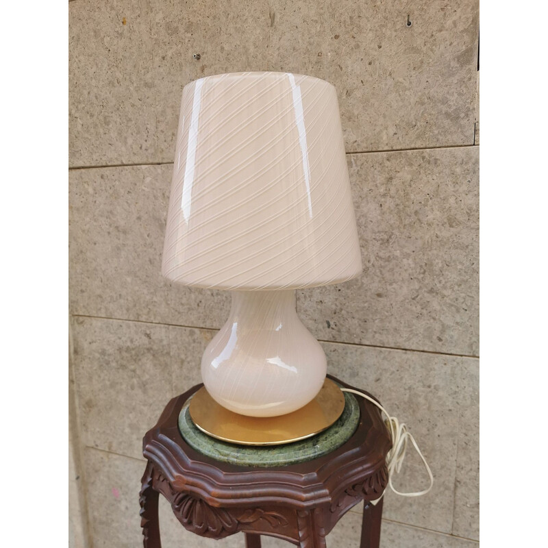 Lampe champignon vintage Paolo Venini 1960