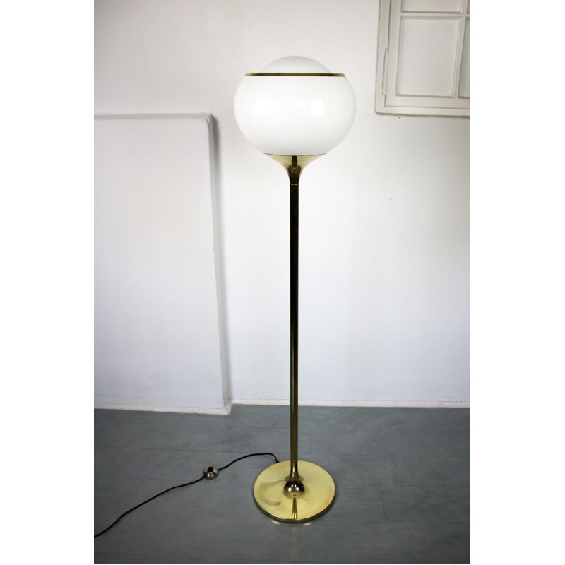 Vintage Italian floor lamp by Harvey Guzzini for Meblo