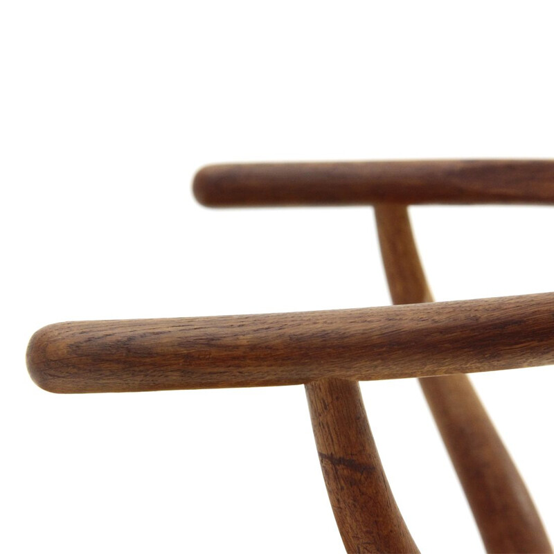 Vintage Wishbone durmast chair by Hans Wegner for Carl Hansen & Son 1960