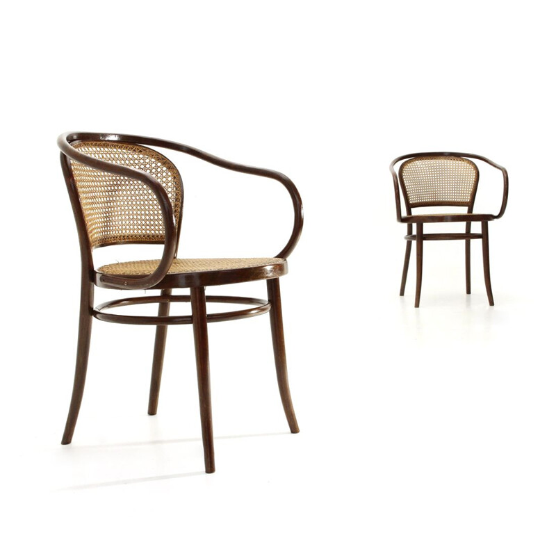 Pair of vintage chairs by Michael Thonet 1950s