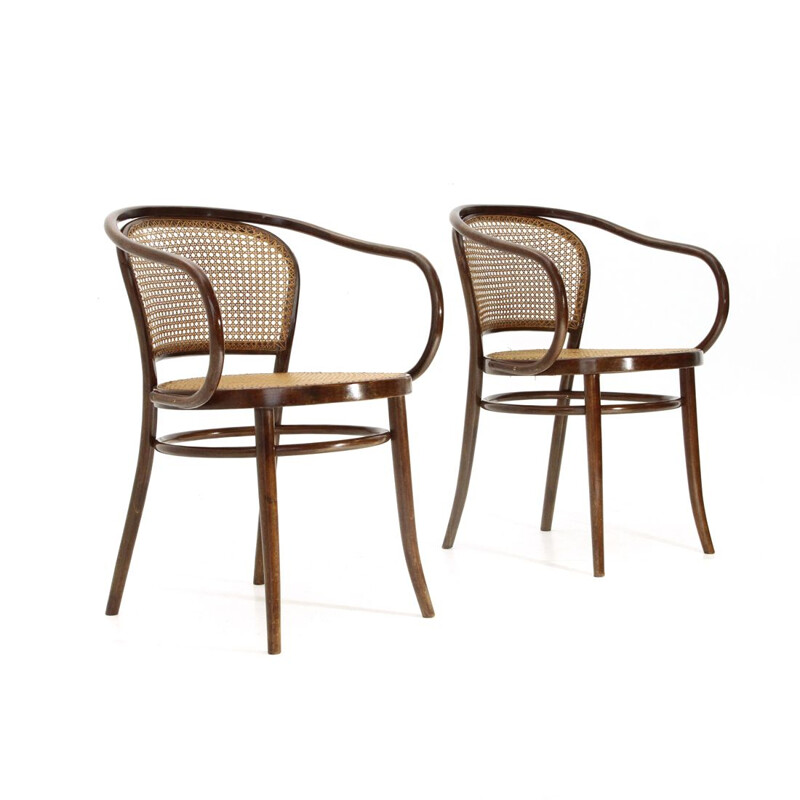 Pair of vintage chairs by Michael Thonet 1950s
