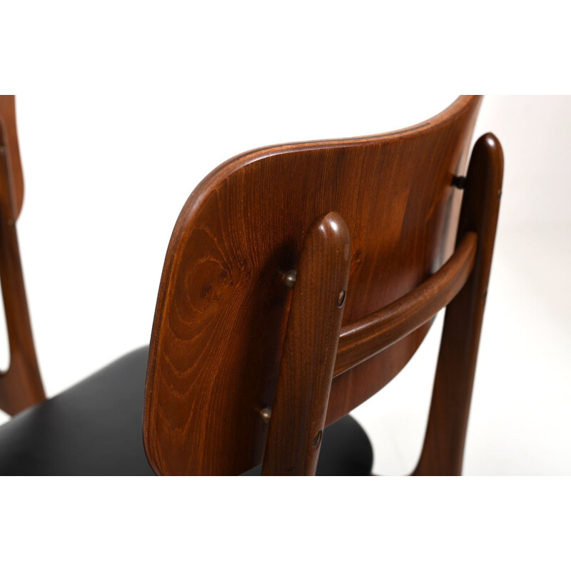 Set of 8 Mid Century Ib Kofod-Larsen Teak Dining Chairs 1950s