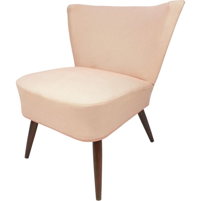 Cadeira Vintage rosa 1950