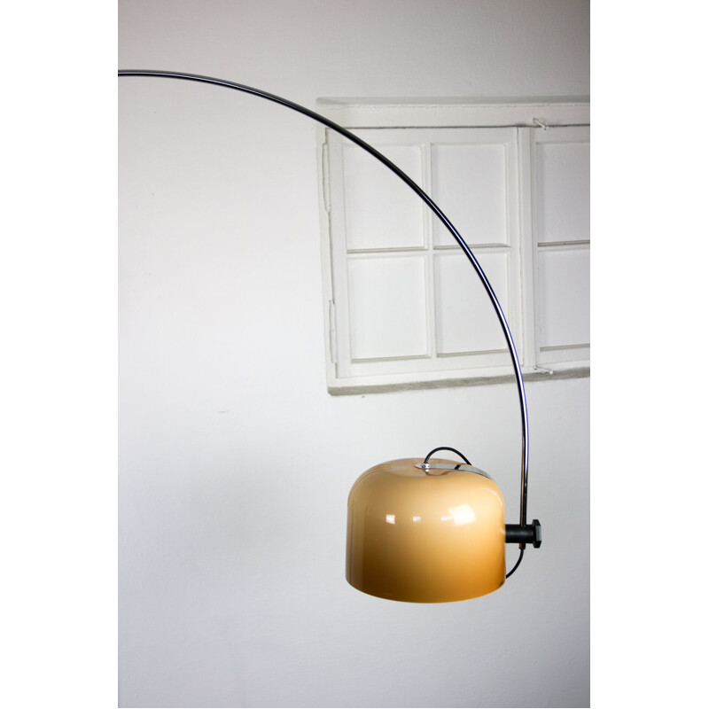 Vintage Arc floor lamp from Luigi Massoni for Meblo 1970s