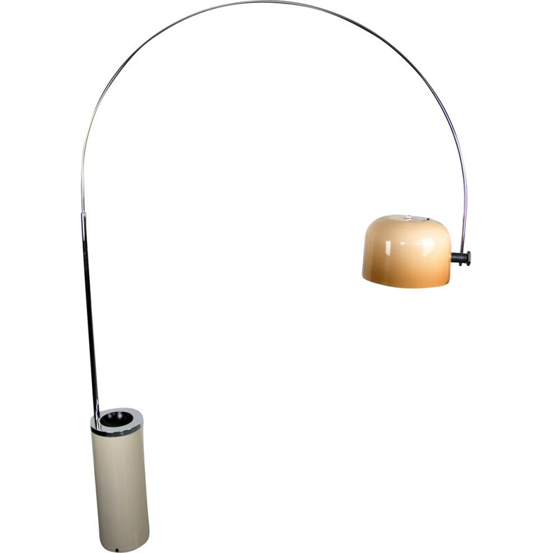 Vintage Arc floor lamp from Luigi Massoni for Meblo 1970s