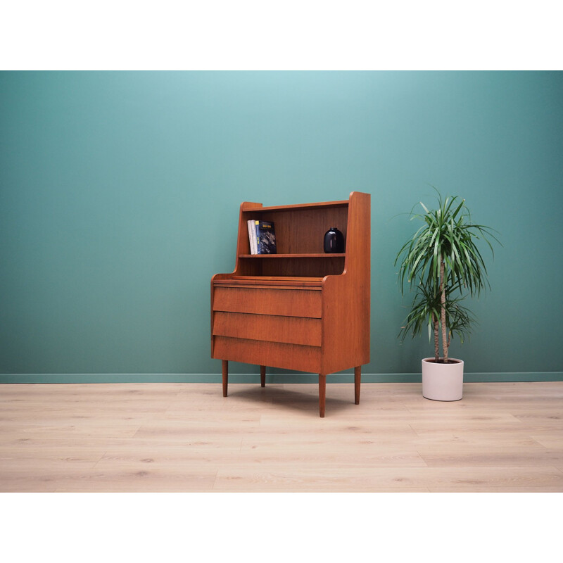 Vintage Secretaire teak Danish Erik Petersen 1960s