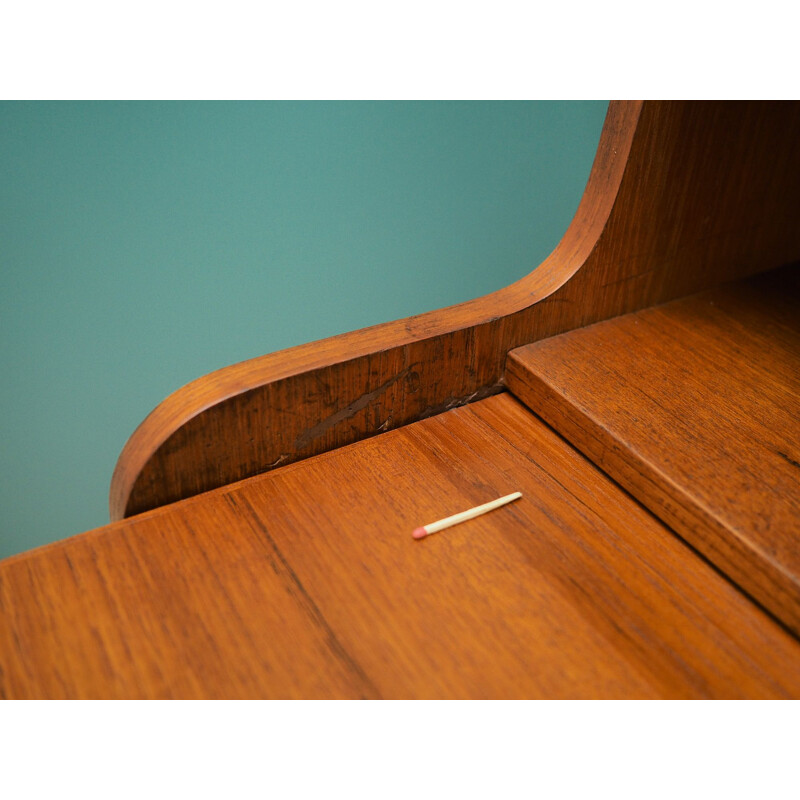 Vintage Secretaire teak Danish Erik Petersen 1960s