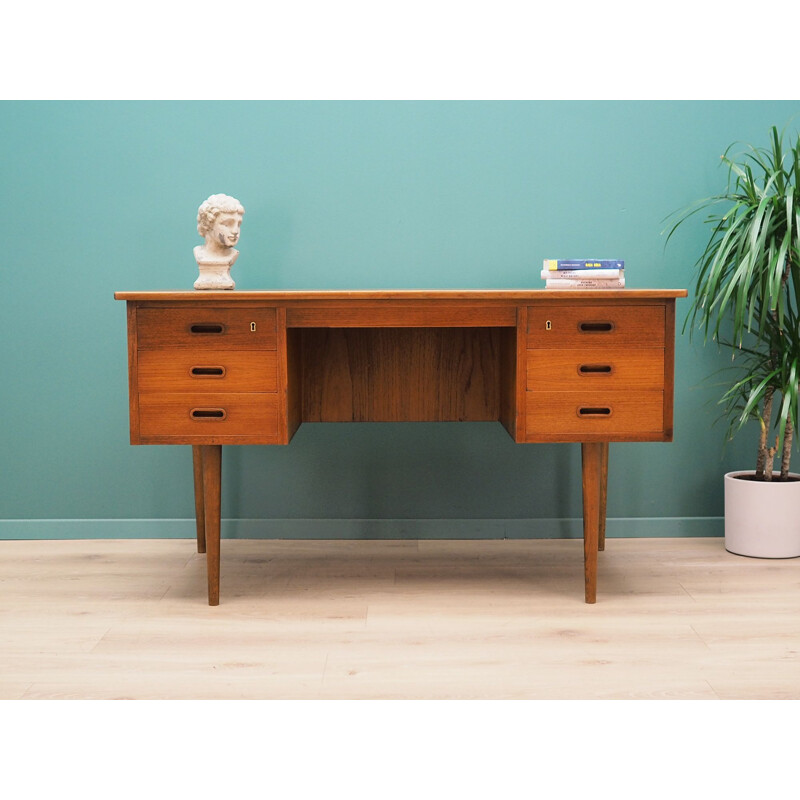 Bureau vintage danois en teck 1970