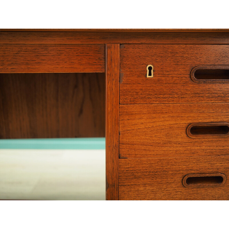 Vintage Desk teak Danish 1970s