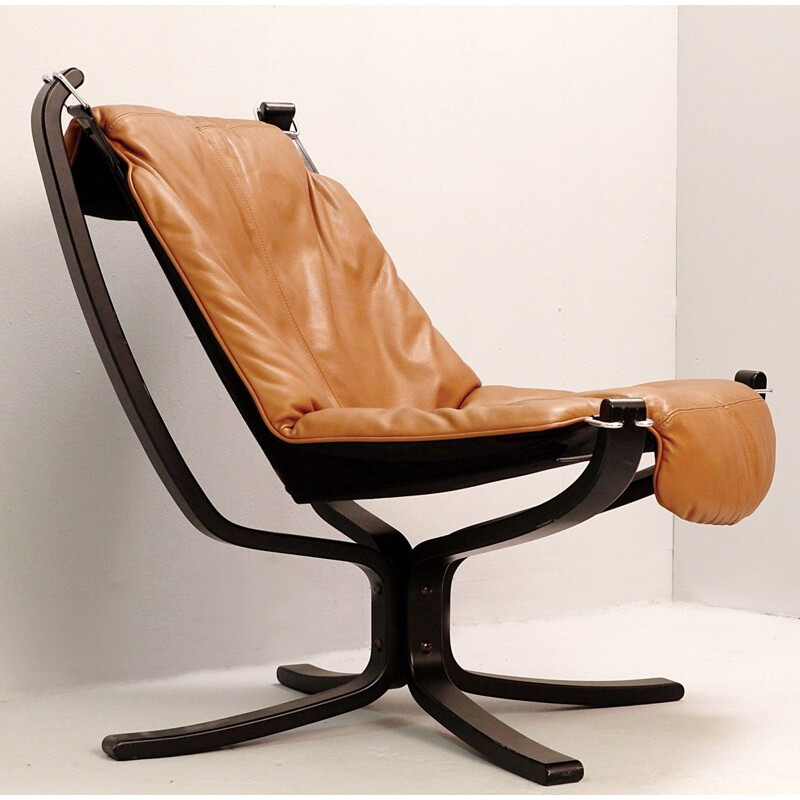 Vintage Falcon chair by Sigurd Ressell for Vatne Mobler 1960s