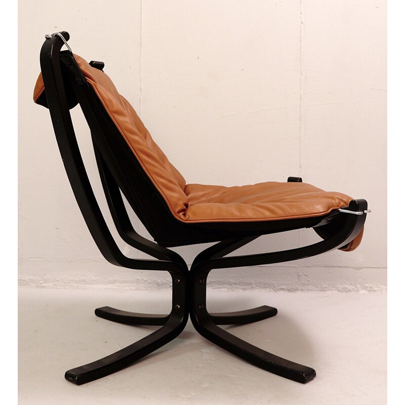 Vintage Falcon chair by Sigurd Ressell for Vatne Mobler 1960s