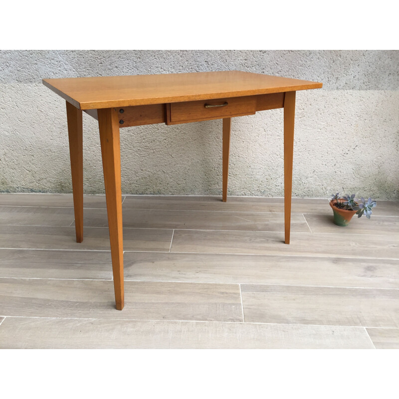 Vintage desk table Geometric 1950s