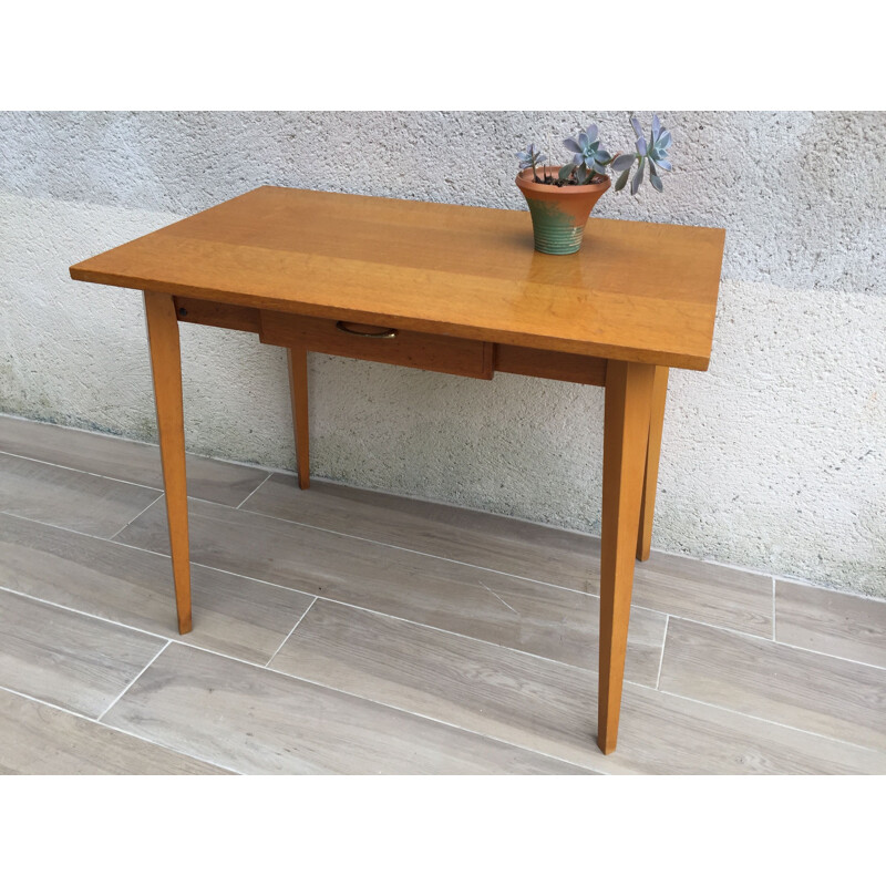 Vintage desk table Geometric 1950s