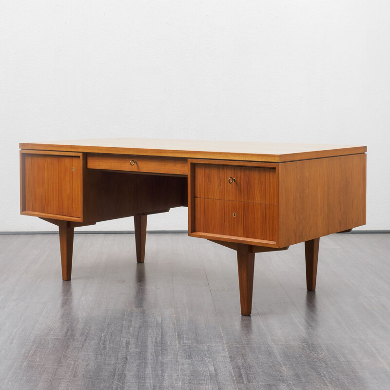 Vintage large executive desk 1950s