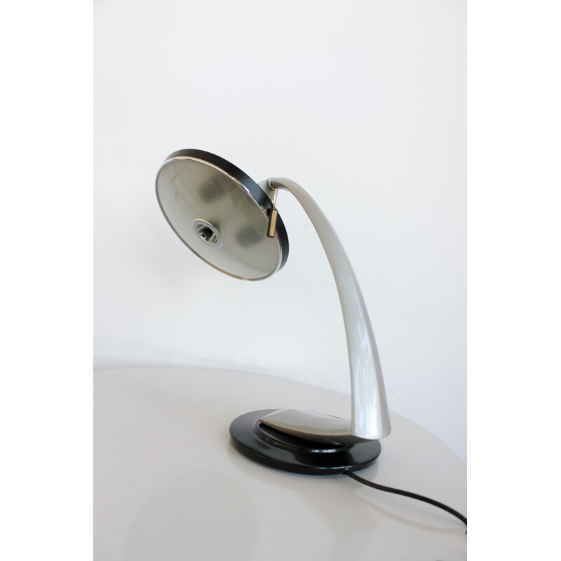 Vintage Fase Madrid desk lamp Boomerang 1970s