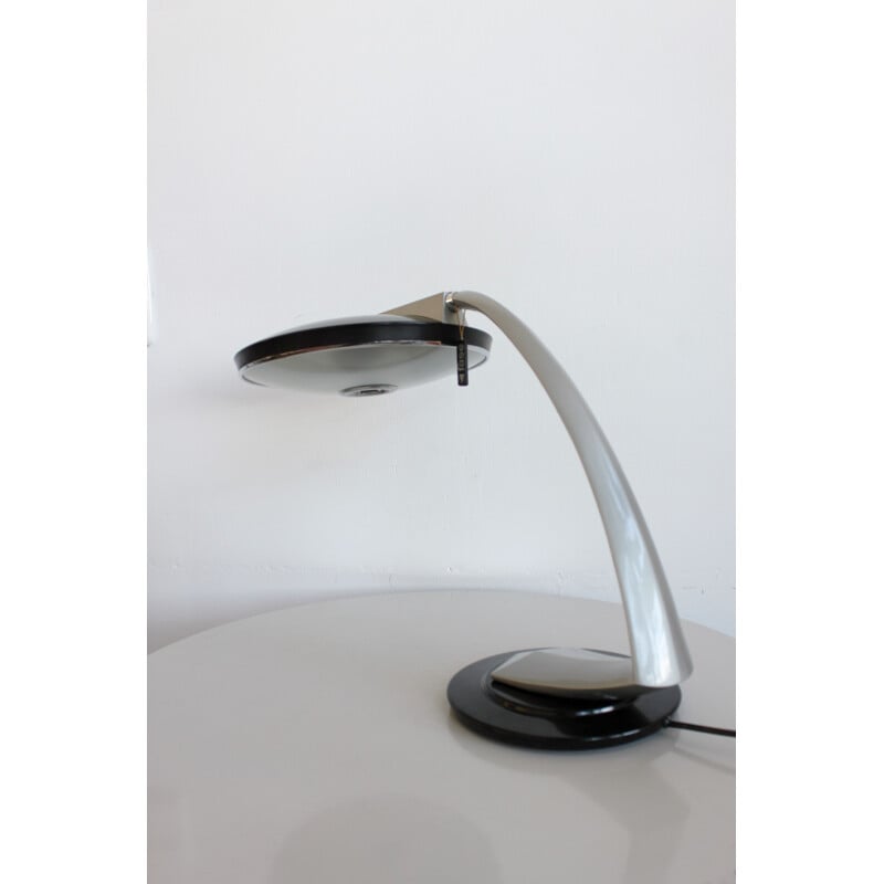 Vintage Fase Madrid desk lamp Boomerang 1970s