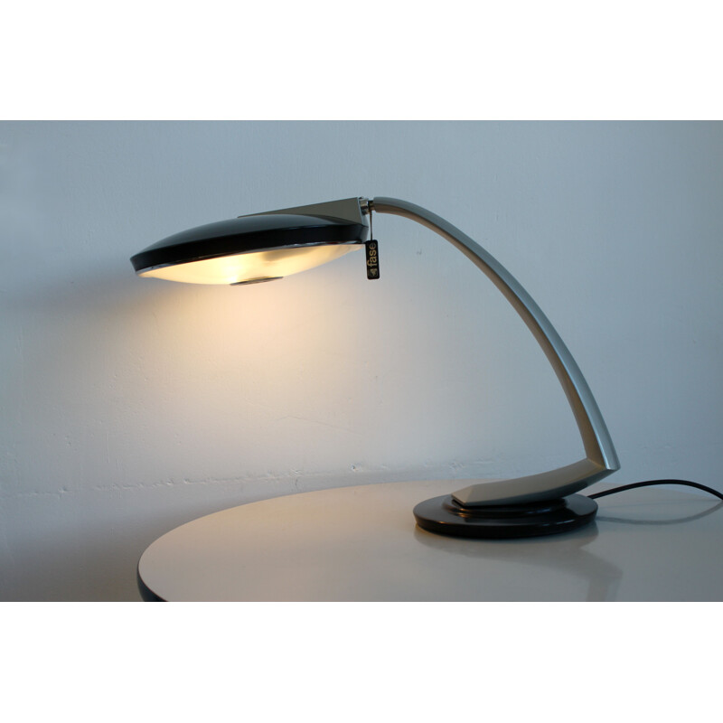 Vintage Fase Madrid desk lamp Boomerang 1970s