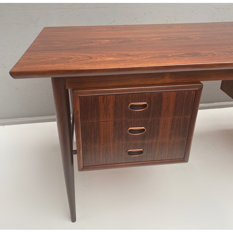 Vintage Arne Vodder rosewood desk 1960s