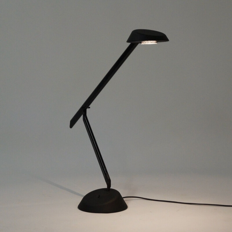 Vintage Lester Table Lamp by Vico Magistretti for Oluce 1980s
