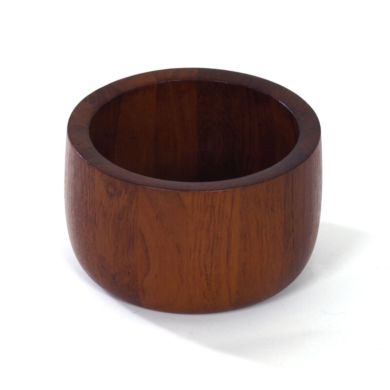 Vintage Fruit Bowl by Richard Nissen for Nissen Trævarefabrik Langaa 1960s