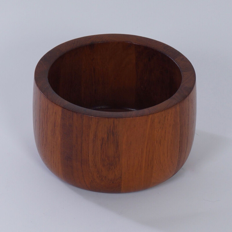 Vintage Fruit Bowl by Richard Nissen for Nissen Trævarefabrik Langaa 1960s