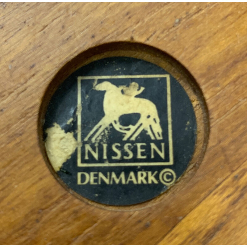 Bol à fruits vintage de Richard Nissen pour Nissen Trævarefabrik Langaa 1960