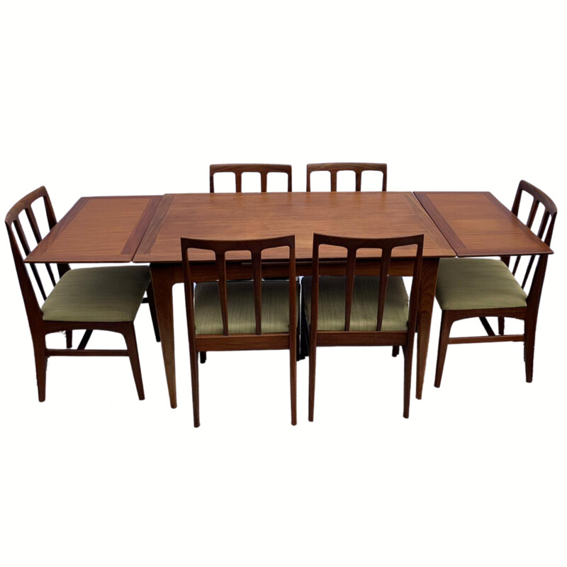 Mid-Century Volnay Afromosia Dining Set by John Herbert for A. Younger Ltd 1960s