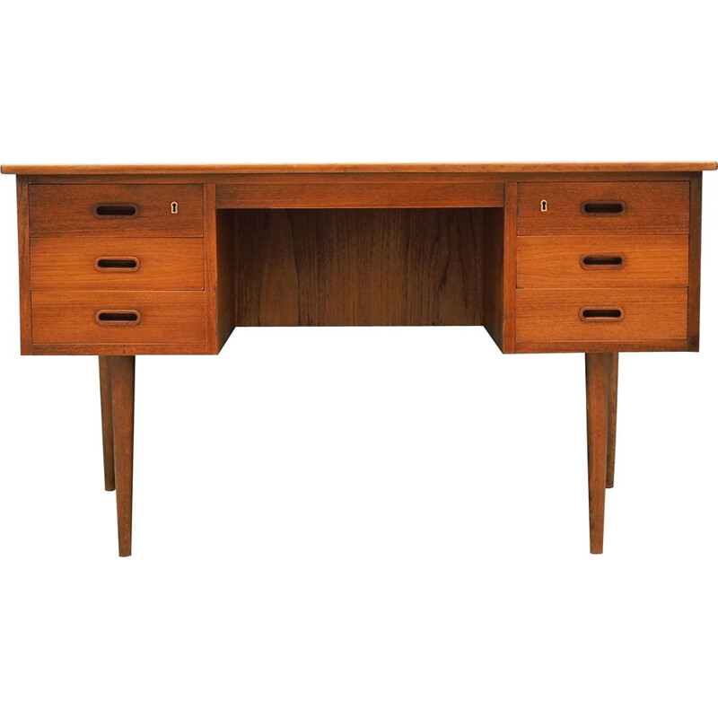 Vintage Desk teak Danish 1970s